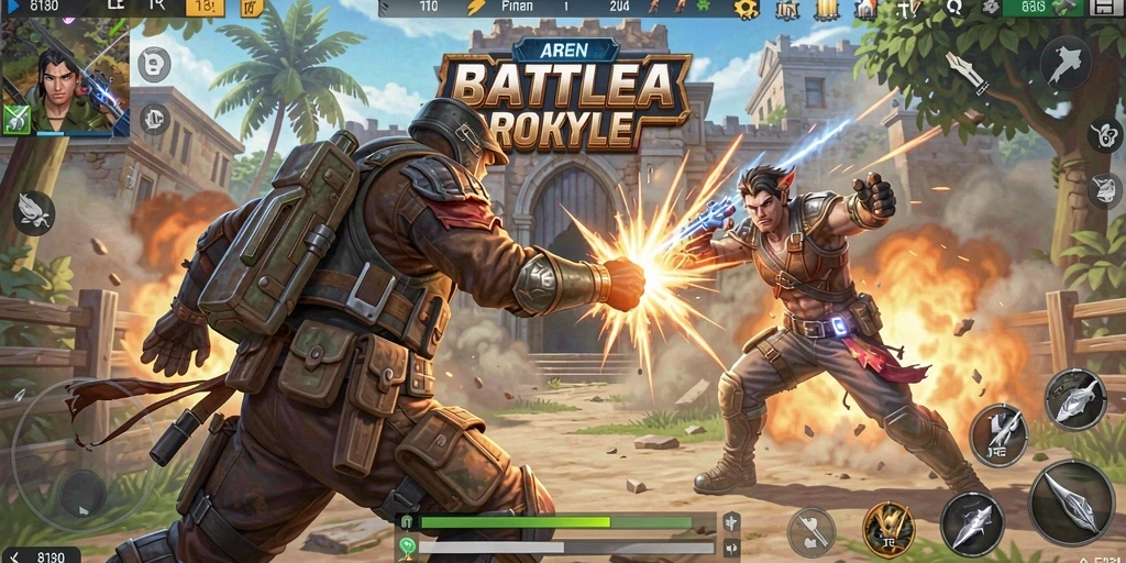 Tangkap keseruan aksi Battle Royale di 8180.