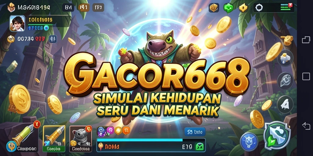 Tampilan gameplay menarik dari GACOR668 yang menyenangkan.