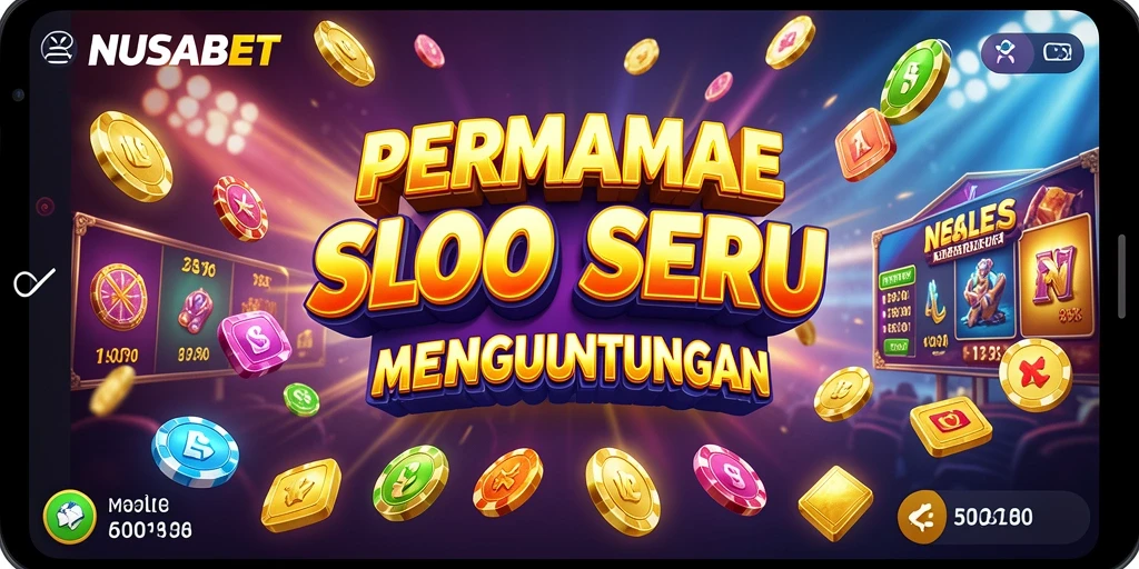 Tampilan gameplay NUSABET yang menarik dan interaktif.