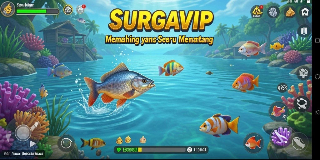 Tangkapan besar saat bermain SURGAVIP dengan grafik yang memukau.