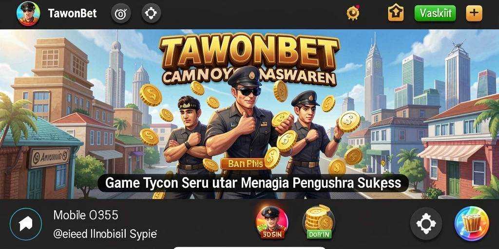 Screenshot dari <strong>TAWONBET</strong> menampilkan aksi gameplay Tycoon yang menarik.